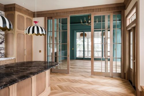 Slow Water entrance into dining room
